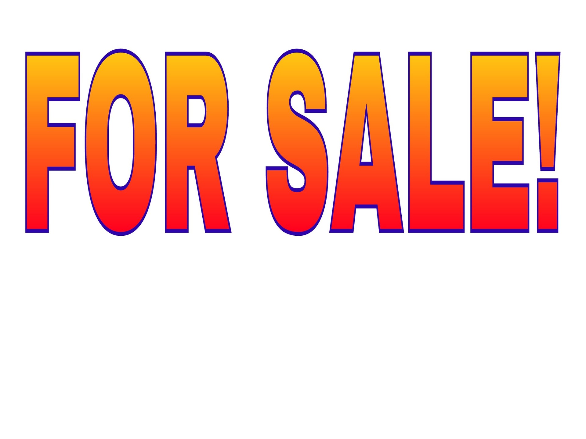 1920x1440 For Sale! (Sign). Write Your Number On It And Have