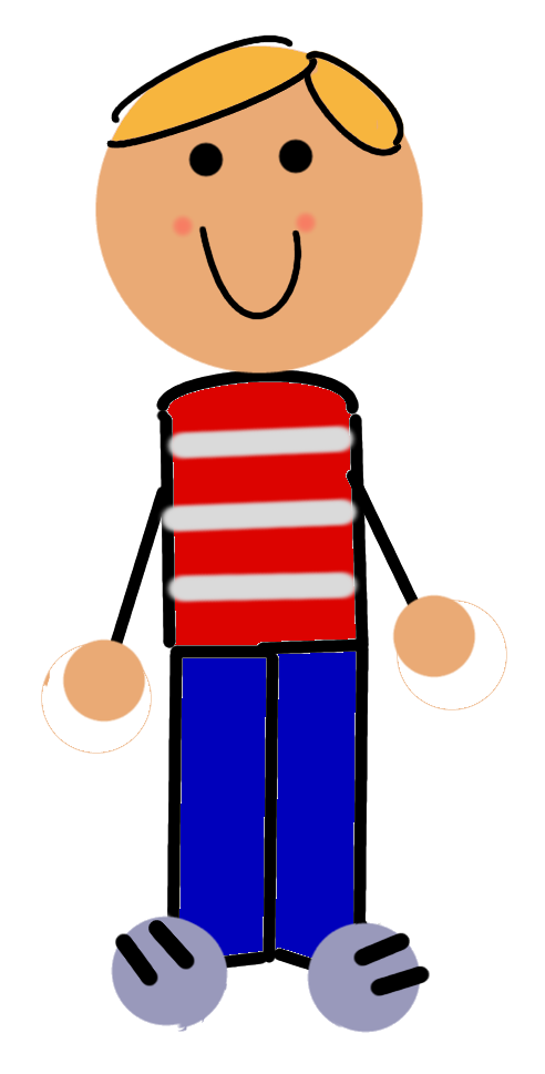 492x969 Cool Clipart One Boy