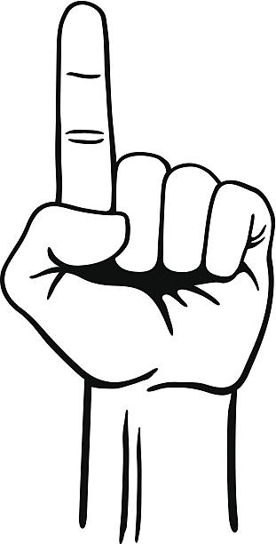 311x612 Finger Clipart One