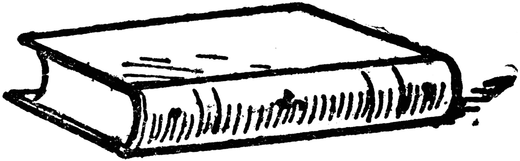 1024x318 Book Clipart One Book