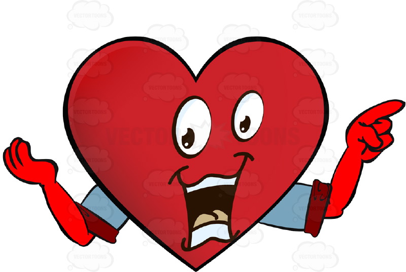 800x537 Heart Smiley Arms Pointing In One Direction, Giving Come