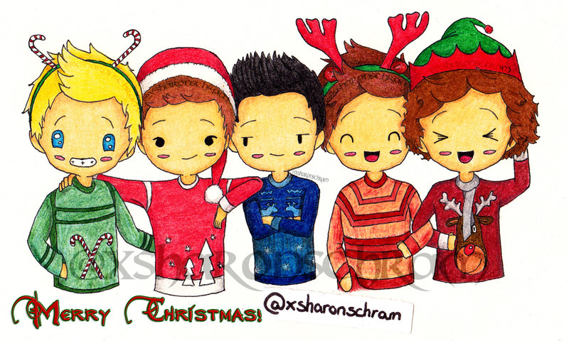 800x480 Direction Christmas Clipart