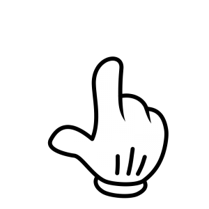 300x300 Victorian Clipart Pointed Finger