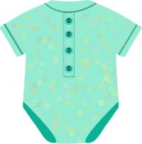 200x203 Blue Clipart Baby Clothes