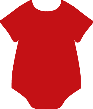 308x362 Red Onesie Clip Art