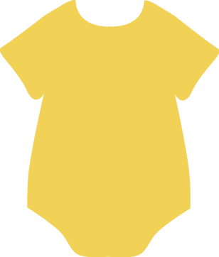 308x362 Yellow Onesie Clip Art