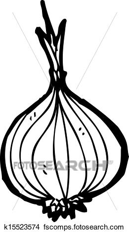 261x470 Clipart Of Cartoon Onion K15523574