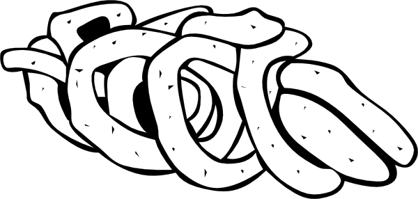 600x286 Onion Rings Clip Art