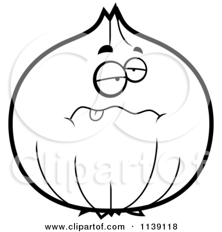 450x470 White Onion Clipart