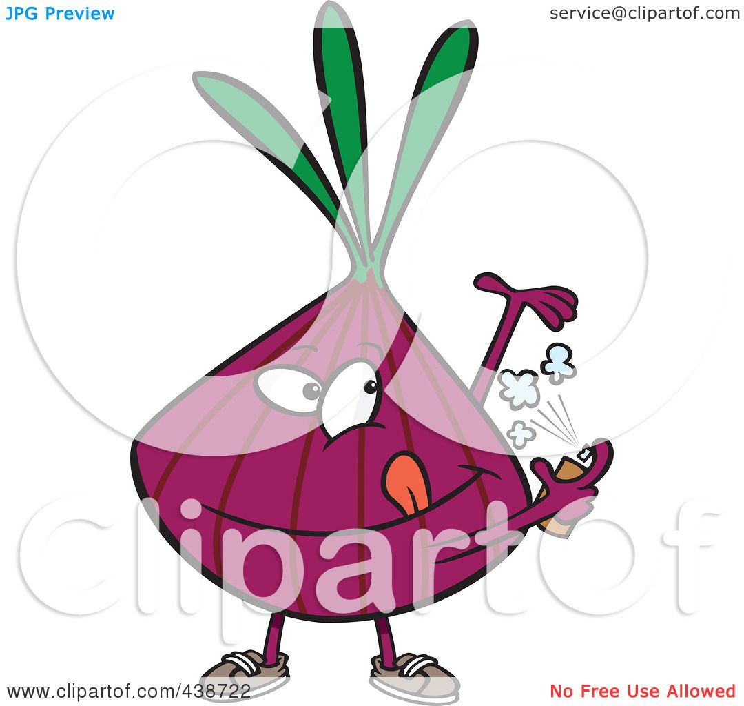 1080x1024 Royalty Free (Rf) Clip Art Illustration Of A Cartoon Purple Onion