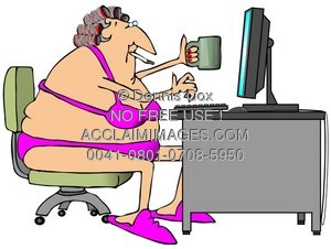 300x226 Illustration Online Chat