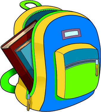 340x377 Hiking Backpack Clipart Free Clipart Images