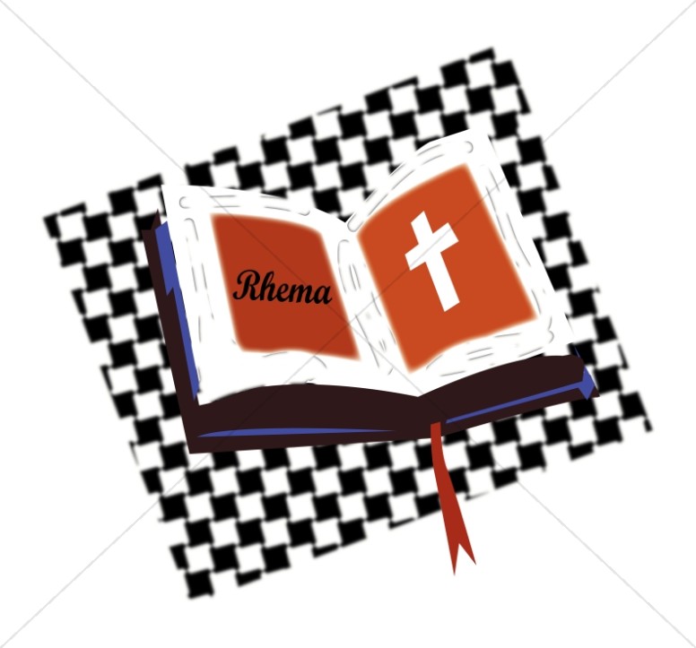 776x723 Open Bible On Checkered Pattern Bible Clipart