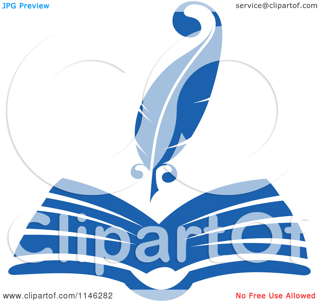 1080x1024 Open Books With Pen Clipart