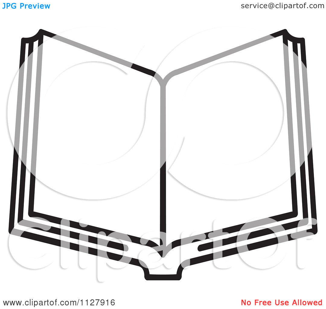 1080x1024 Book Cover Black And White Clipart