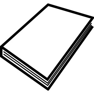 300x300 Book Black And White Open Book Clip Art Black And White Free