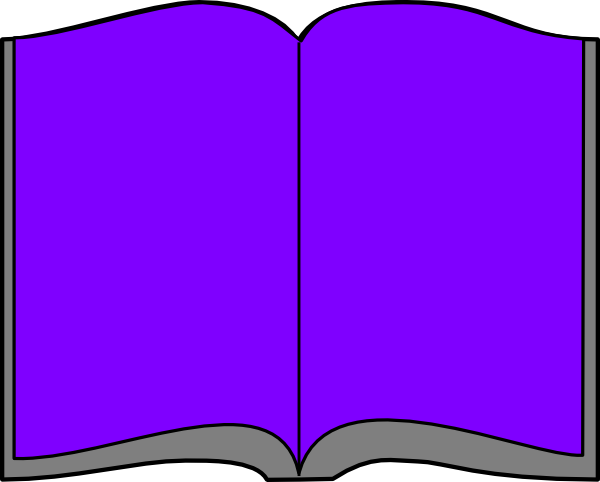 600x482 Open Book Clip Art