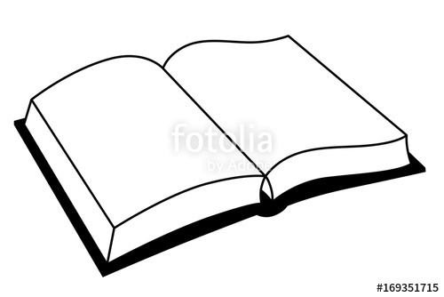 500x334 Simple Open Book Clipart Stock Photo And Royalty Free Images