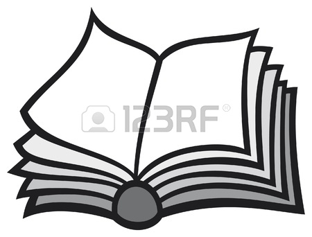 Open Book Line Art | Free download on ClipArtMag