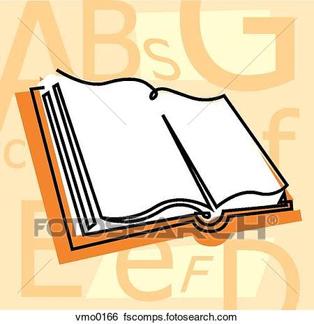 450x464 Stock Illustration Of Open Book Vmo0166