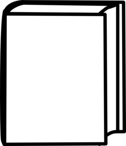 258x299 Book Black And White Open Book Clip Art Template