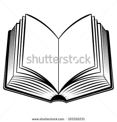 450x470 Book Torch Clipart