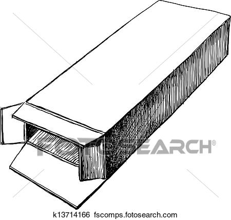 450x429 Clip Art Of Open Box K13714166