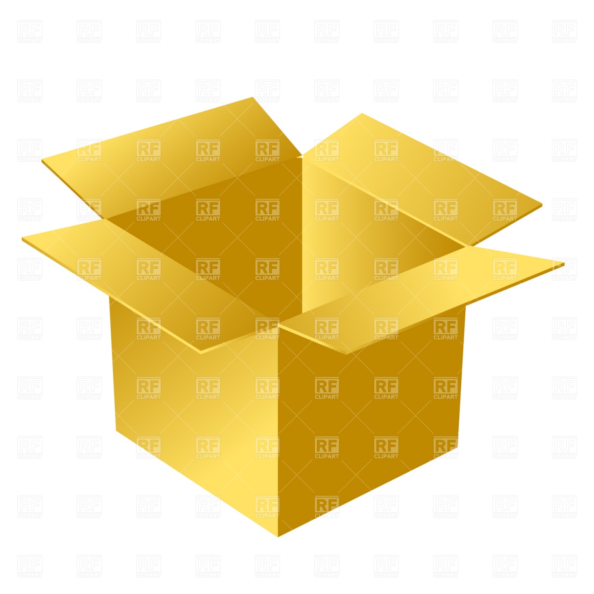 1200x1200 Box Clipart Open Box