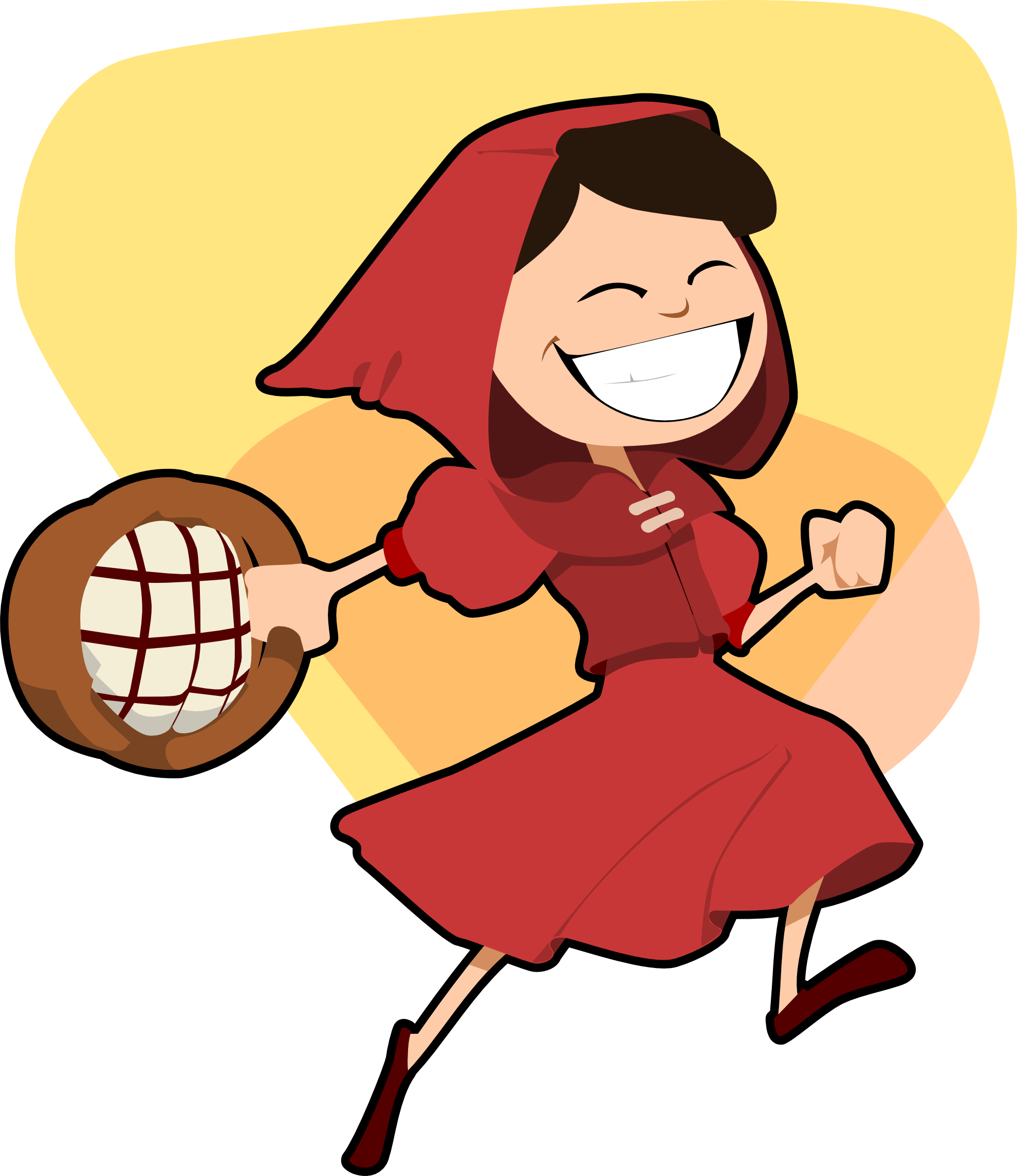 1979x2290 Clip Art Little Red Riding Hood Art Clipartist