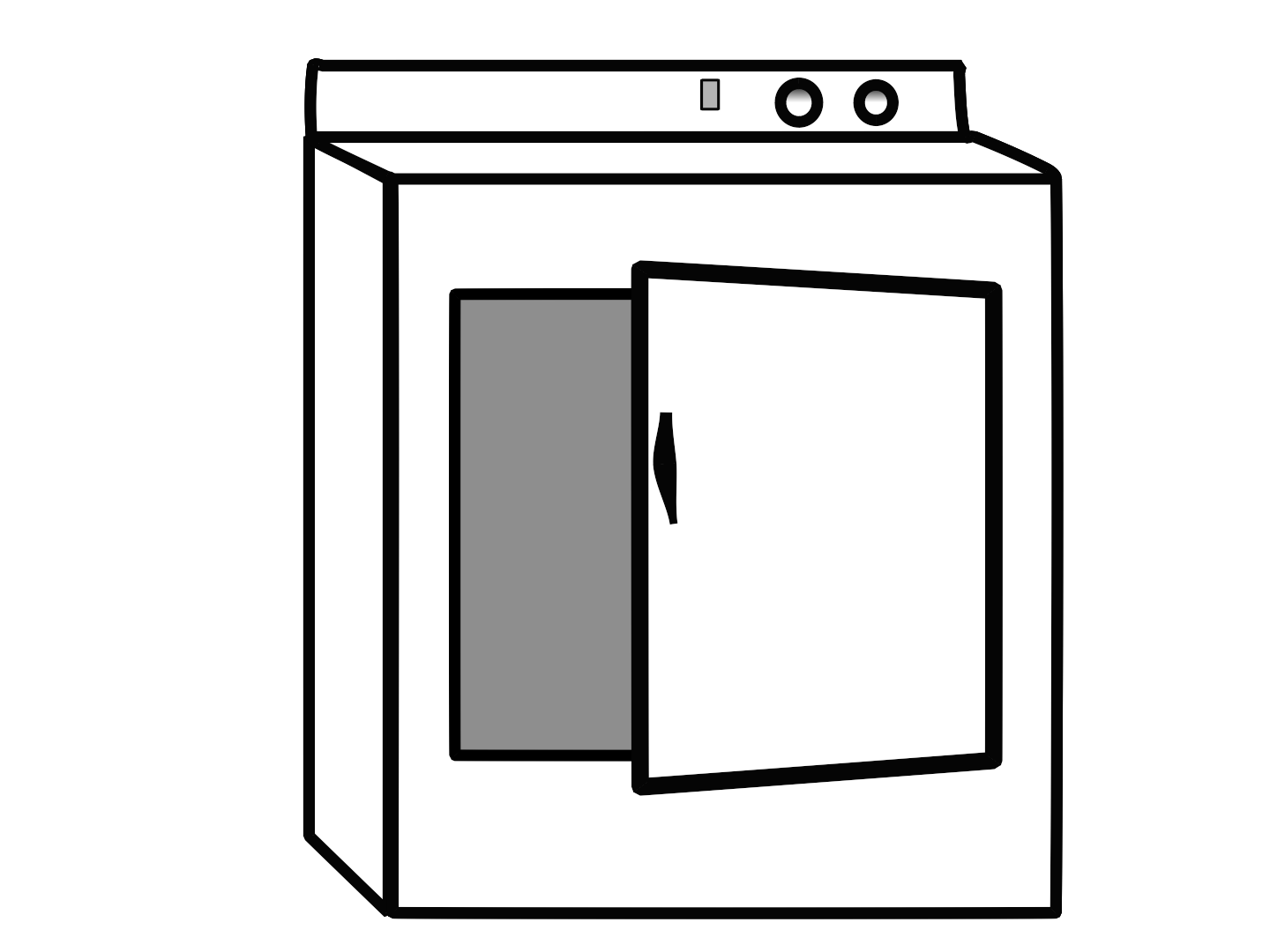 1440x1080 Open Door Clipart Transparent