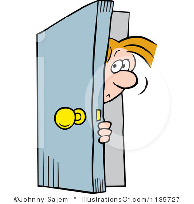 400x420 Open The Door Clipart