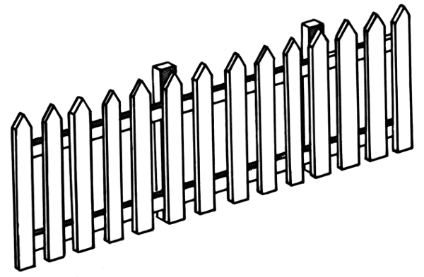 600x393 Glamorous Fence Clipart Eps Images 20 244 Clip Art Vector