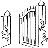 160x158 Open Gate Clip Art Clipart Panda