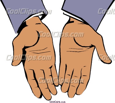 375x335 Open Hands Clipart Panda