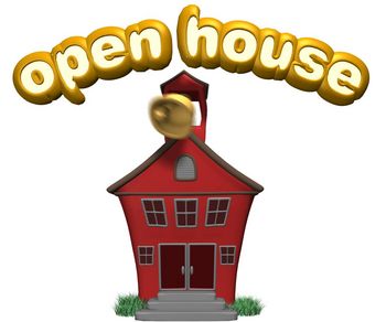 350x292 Open House Clipart 2040124