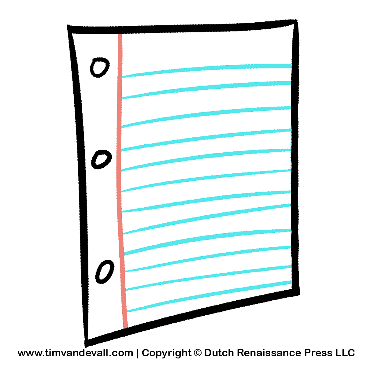 1200x1200 Notebook Paper Clip Art