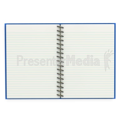 400x400 Open Notebook Clipart