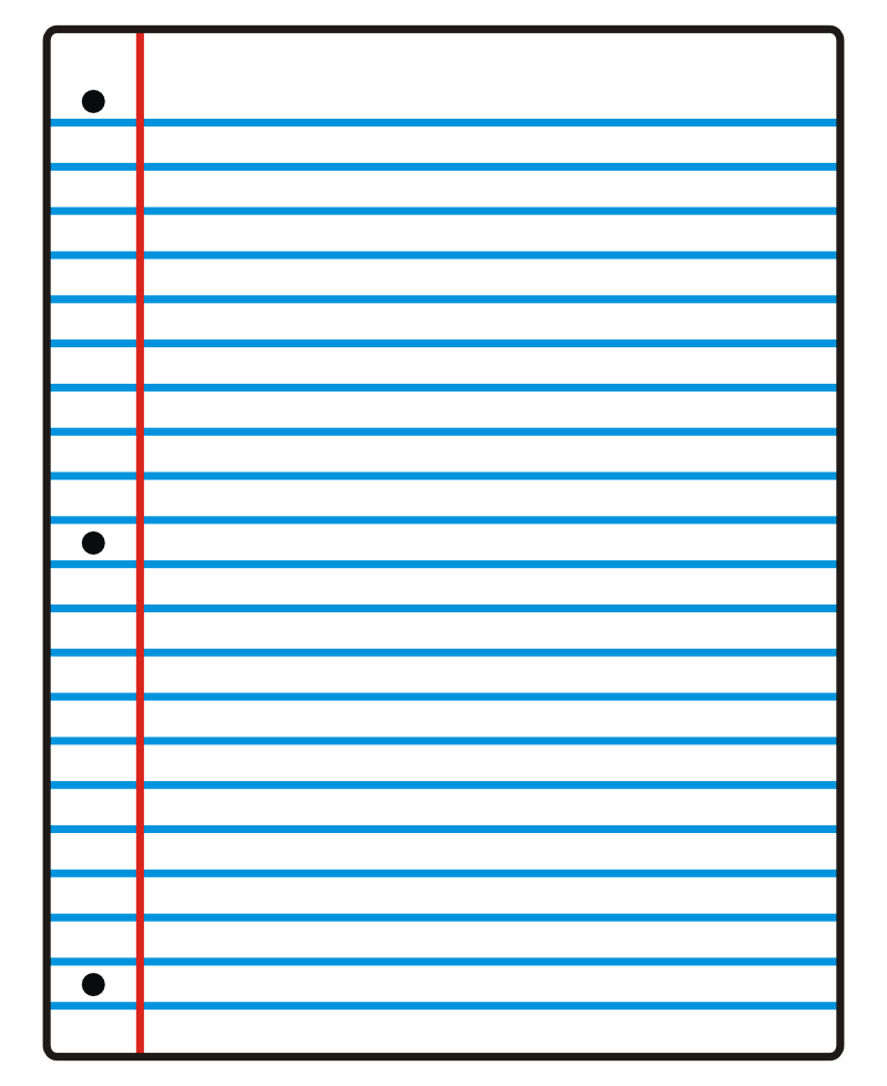 800x979 Paper Clipart Spiral Notebook