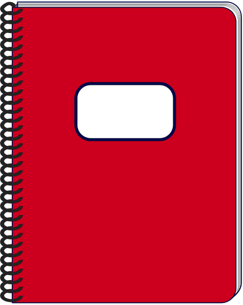 477x600 Clipart Notebook Many Interesting Cliparts