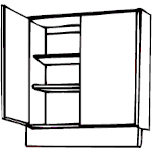 300x300 Open Kitchen Cabinets Clip Art. Oven Clip Art, Kitchen Countertop