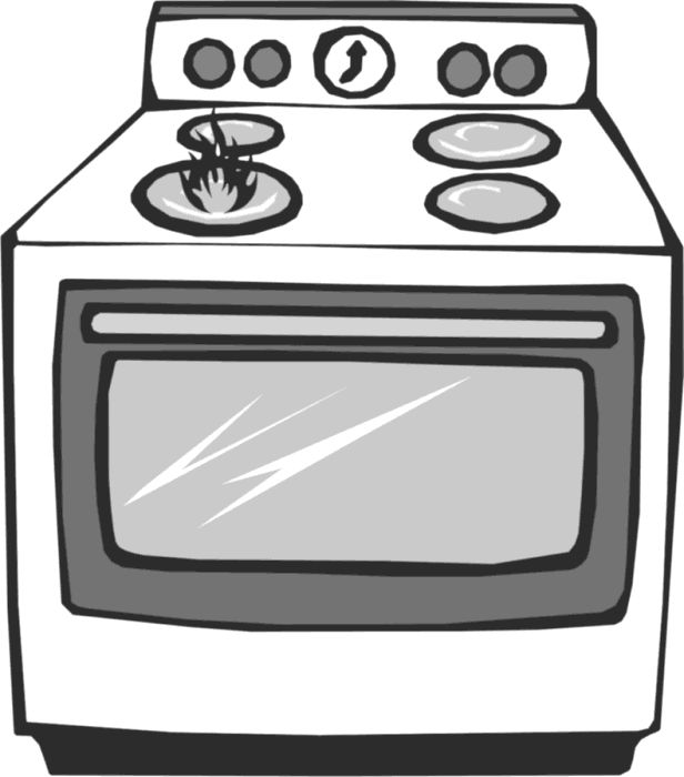 616x700 Oven Cleaner Clipart