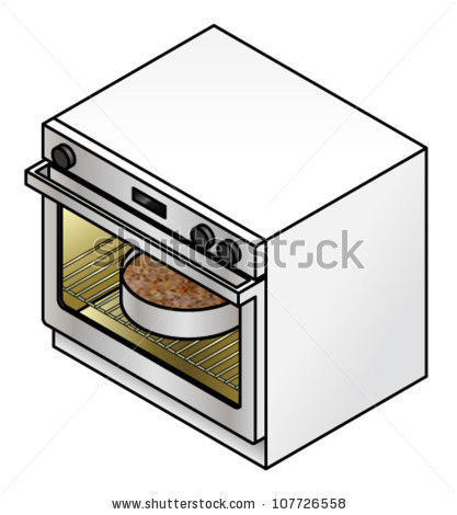 417x470 Baking Clipart Open Oven