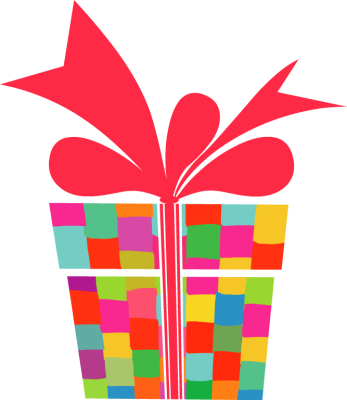 347x400 Box Clipart Birthday Present