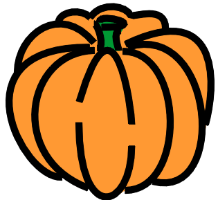315x289 Open Pumpkin Clipart