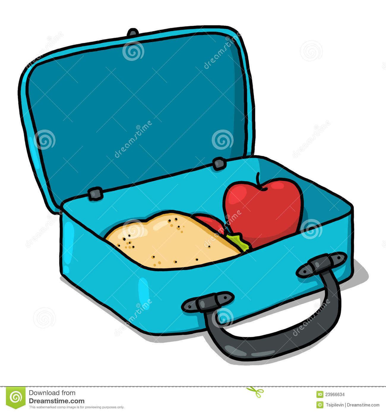1300x1390 Lunchbox Clipart