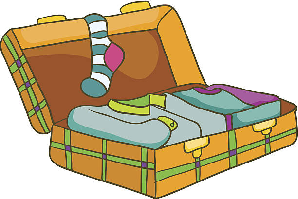 Open Suitcase Clipart | Free download on ClipArtMag