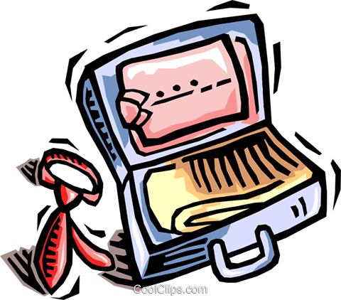 480x422 Open Suitcase Royalty Free Vector Clip Art Illustration Vc064468
