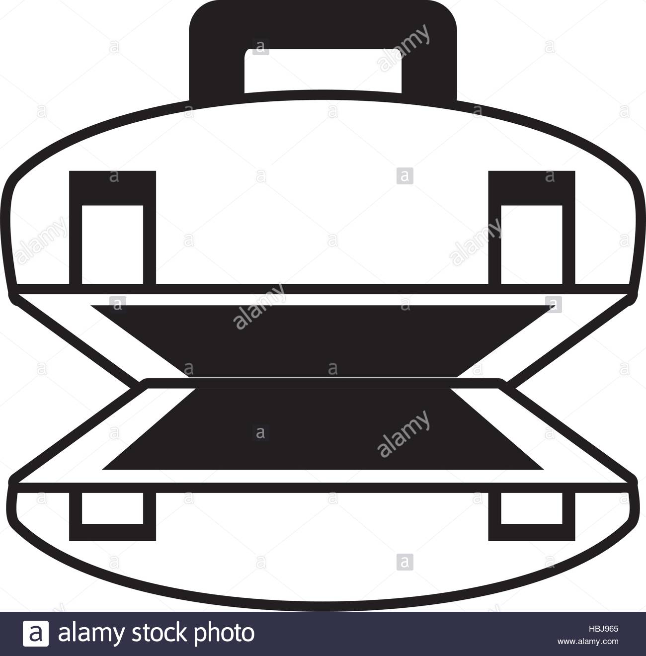 1300x1320 Outline Open Suitcase Luggage Travel Beach Vector Illustration Eps