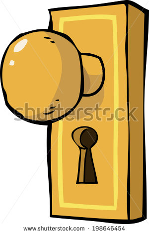 300x470 Close Door Handle Clipart