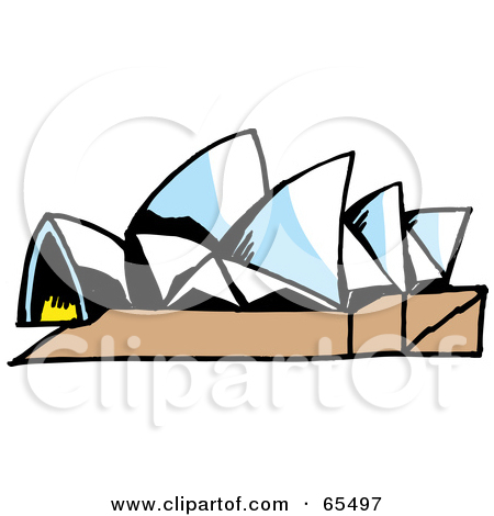 450x470 Free Clipart Sydney Opera House